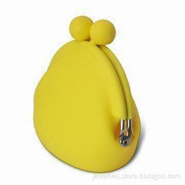 Stylish Silicone Coin Purse, Comfortable Hand Feeling, Ideal for Promotional Gift Purposes